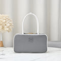 Miu Miu Beau Slim Box Leather Bag – Grey