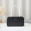 Miu Miu Beau Slim Box Leather Bag – Black