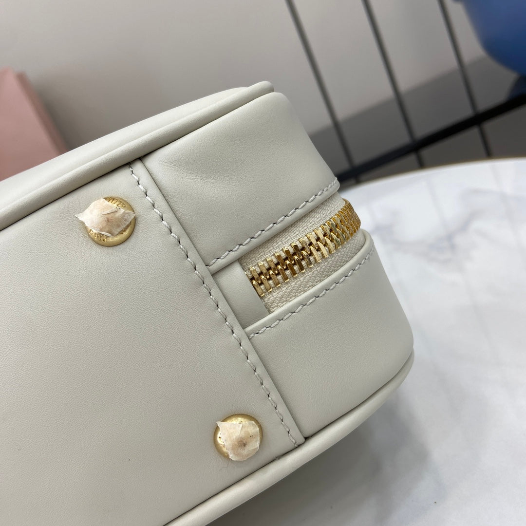 Miu Miu Beau Leather Bag – White