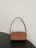 Miu Miu Leather Mini Shoulder Bag – Cognac