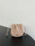 Miu Miu Matelassé Drawstring Mini Bag – Light Pink