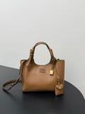Miu Miu Leather Tote Bag – Cognac