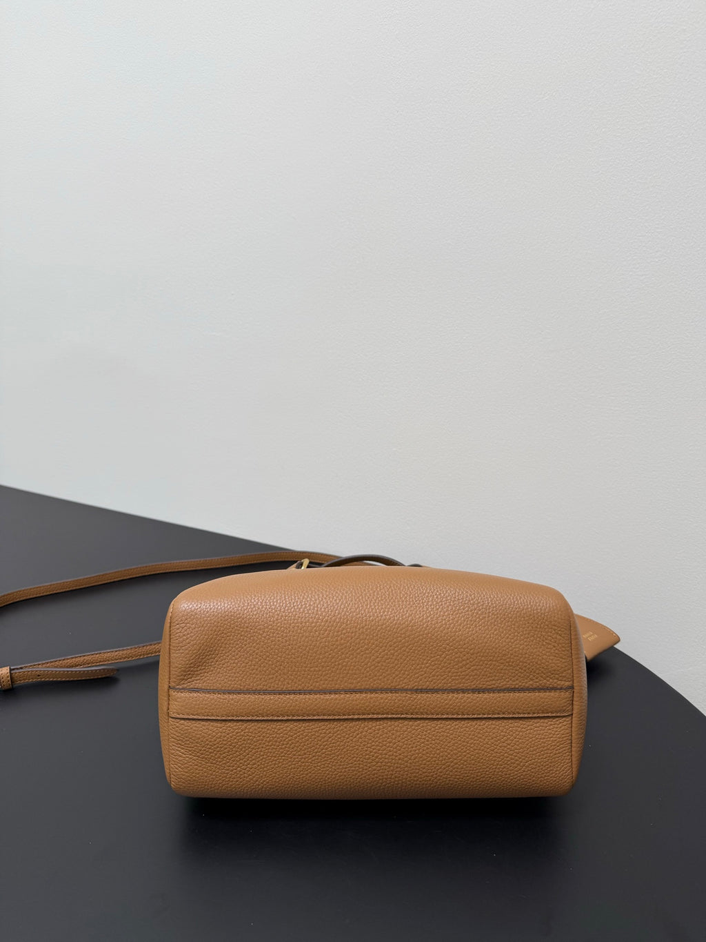 Miu Miu Leather Tote Bag – Cognac