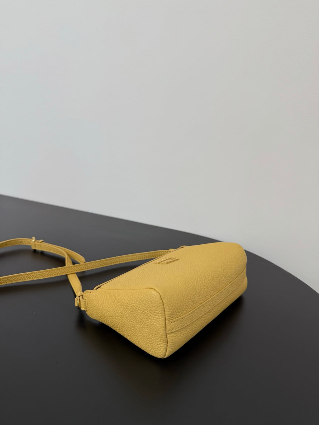 Miu Miu Leather Mini Shoulder Bag – Yellow