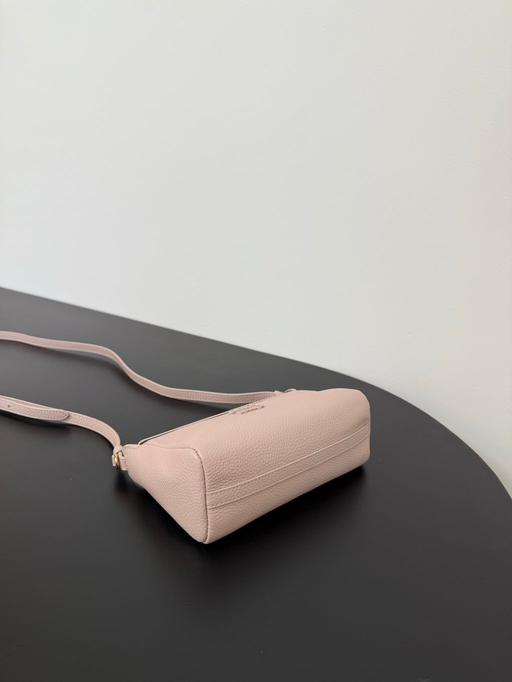 Miu Miu Leather Mini Shoulder Bag – Light Pink