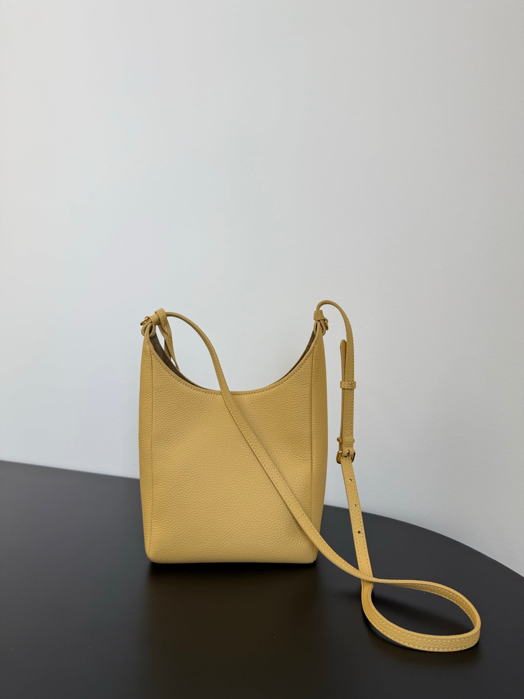 Miu Miu Leather Shoulder Bag – Yellow