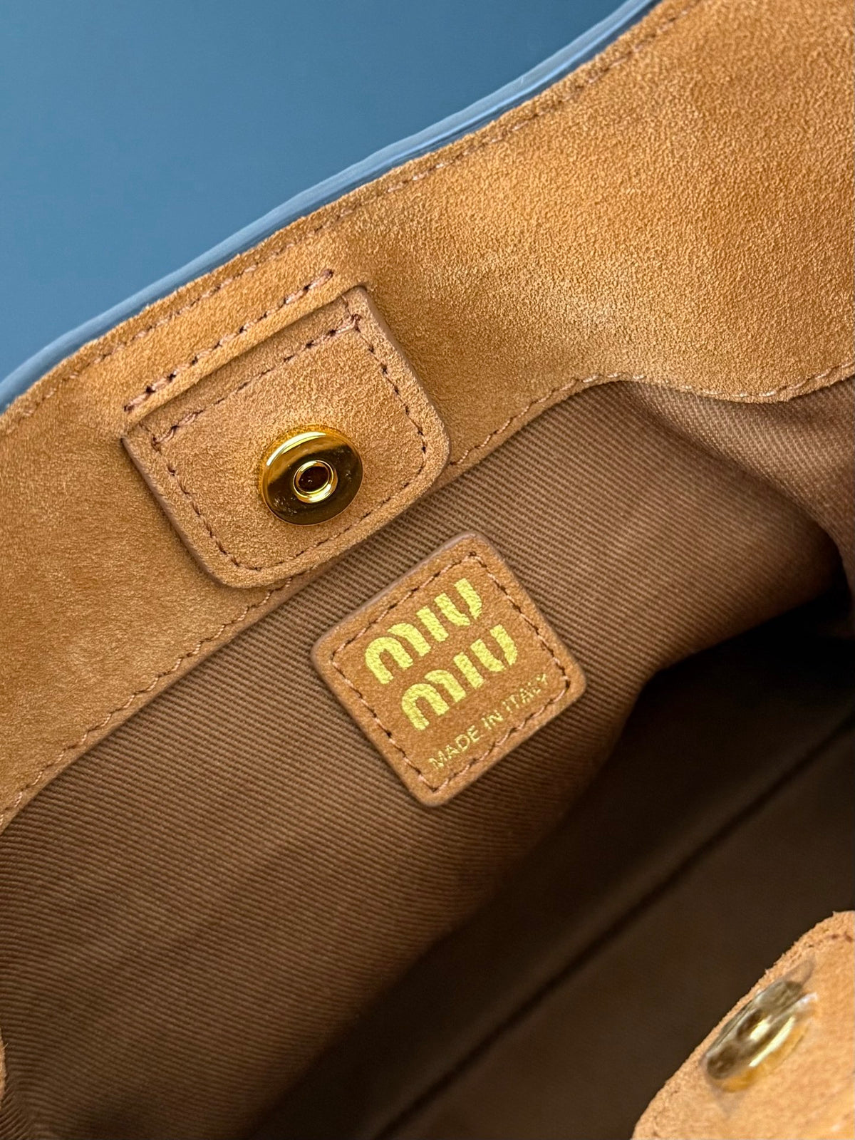 Miu Miu Leather Shoulder Bag – Dark Brown