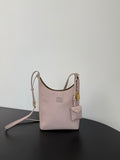 Miu Miu Leather Shoulder Bag – Light Pink