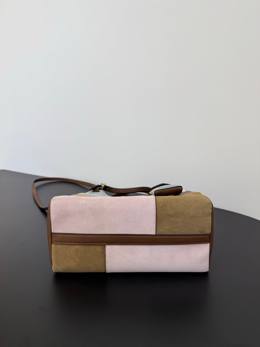 Miu Miu Patchwork Leather Tote Bag