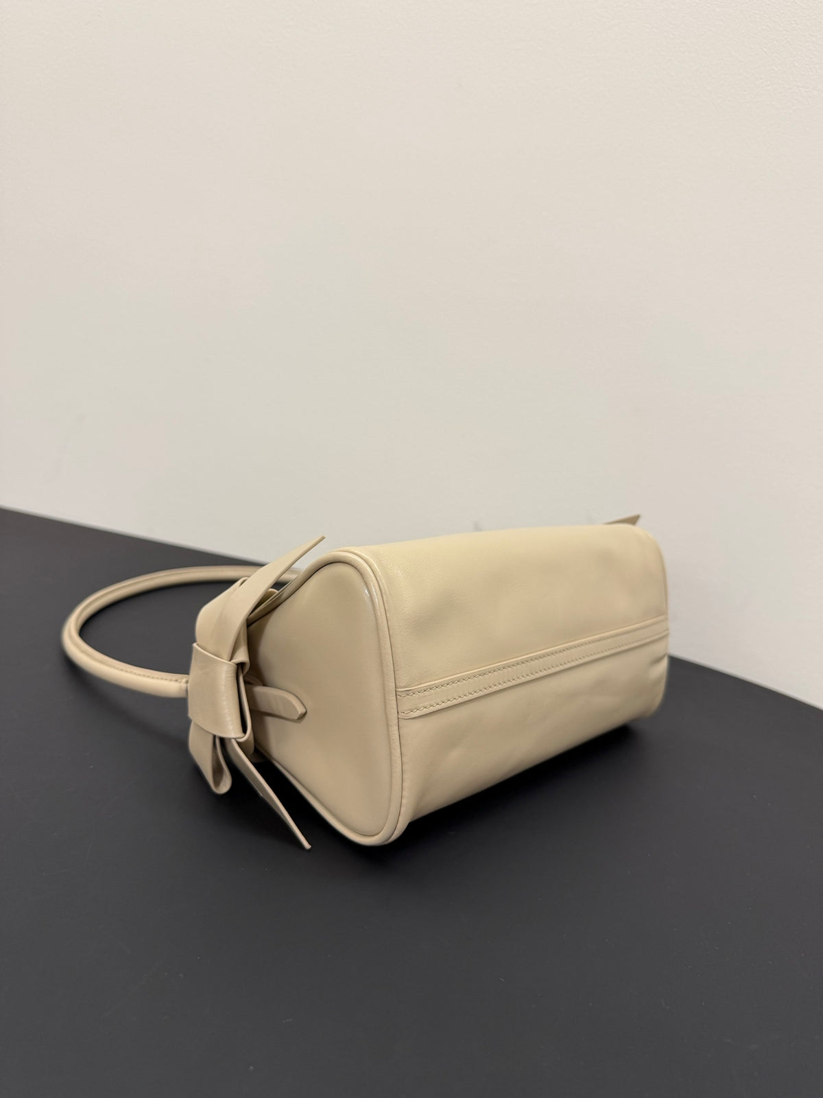 Miu Miu Aventure Leather Bag – Cream