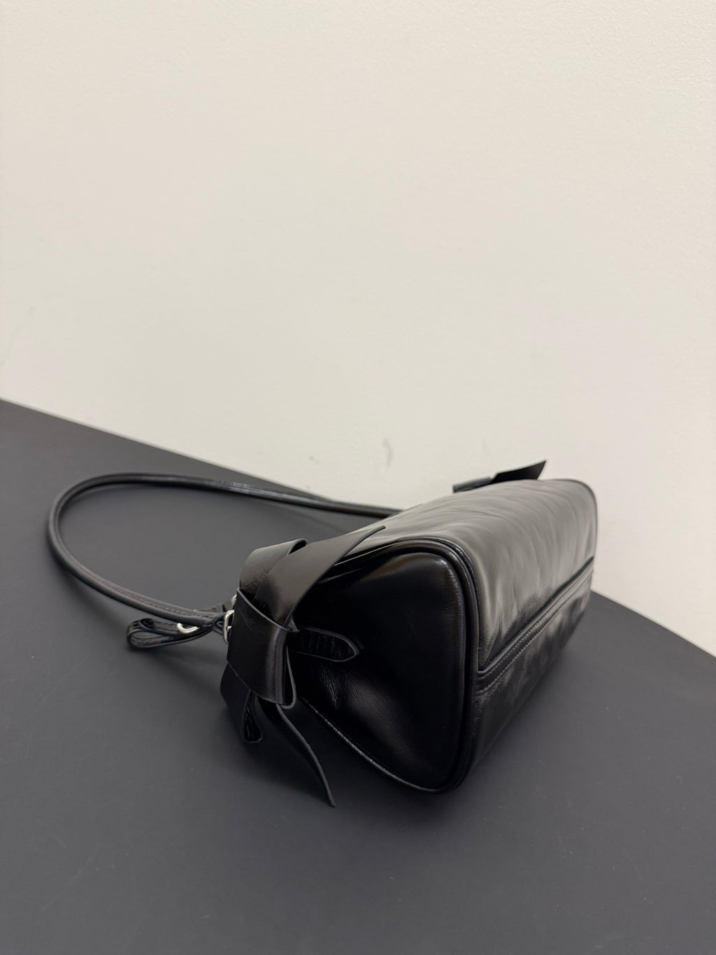 Miu Miu Aventure Leather Bag – Black