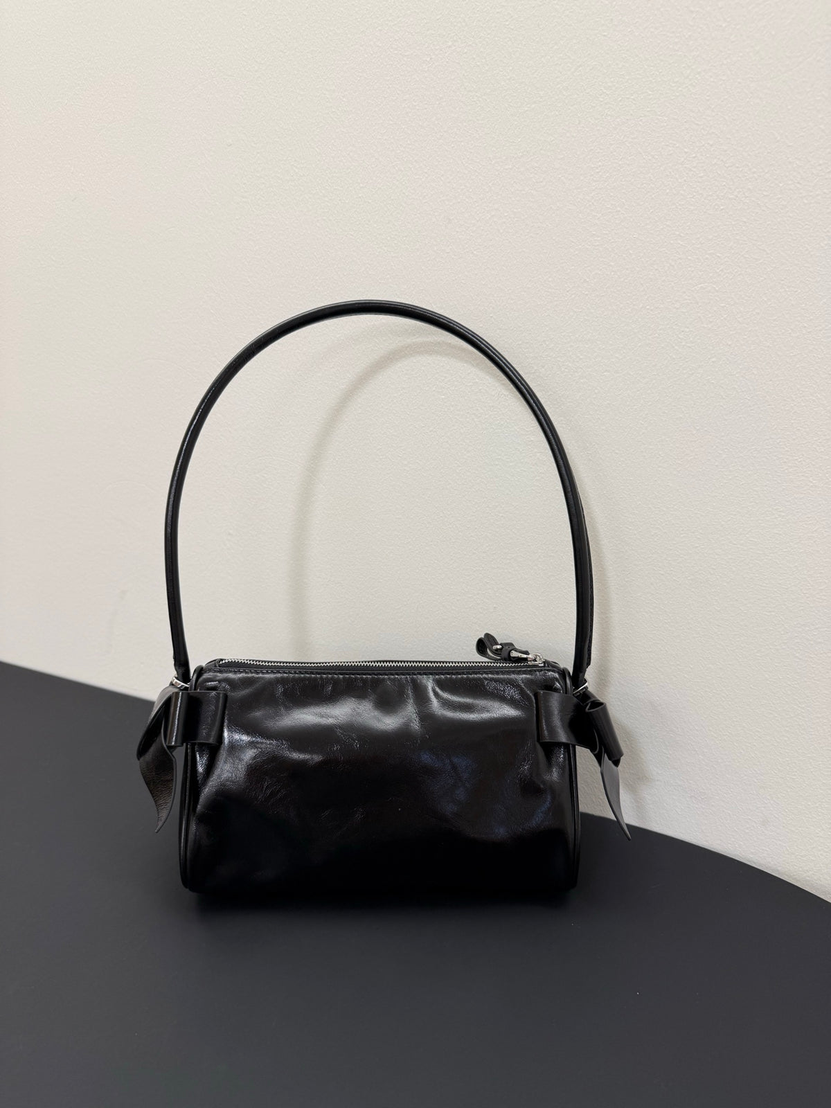 Miu Miu Aventure Leather Bag – Black
