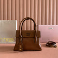 Miu Miu Aventure Mini Soft Tote Bag – Cognac